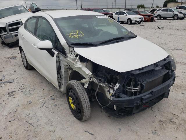 KIA RIO LX 2017 with VIN KNADM4A36H6005683 - Photo from auction