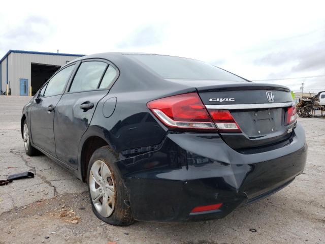 Photo 3 from auction – 2014 HONDA CIVIC LX with VIN 19XFB2F50EE072611