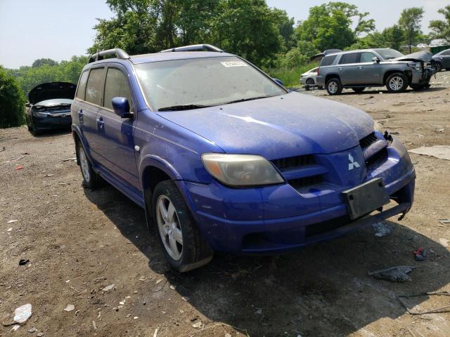MITSUBISHI OUTLANDER 2006 with VIN JA4LX81F46U022749 - Photo from auction