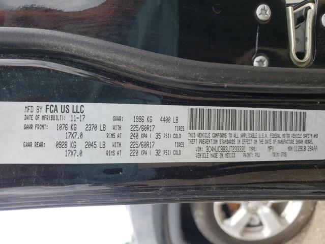 Photo 10 from auction – 2018 JEEP COMPASS LA with VIN 3C4NJCBB3JT233331