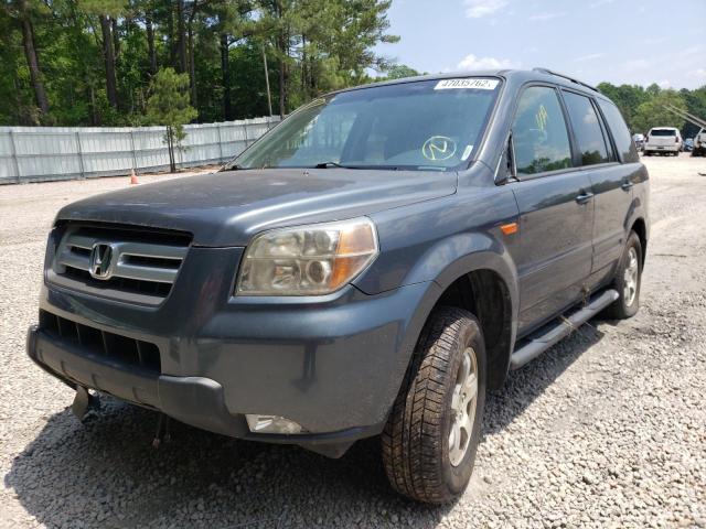 Photo 2 from auction – 2006 HONDA PILOT EX with VIN 2HKYF18716H552661