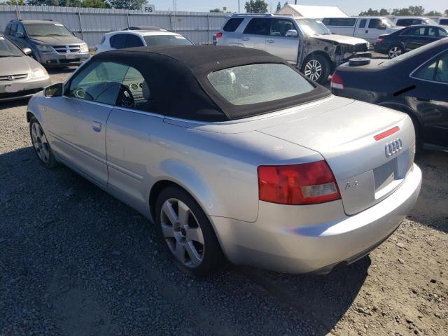 Photo 3 from auction – 2004 AUDI A4 QUATTRO with VIN WAUDT48H04K017835