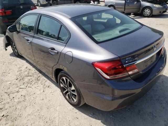 Photo 3 from auction – 2015 HONDA CIVIC EX with VIN 19XFB2F86FE068736