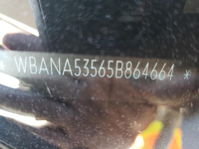 Photo 10 from auction – 2005 BMW 525 I with VIN WBANA53565B864664