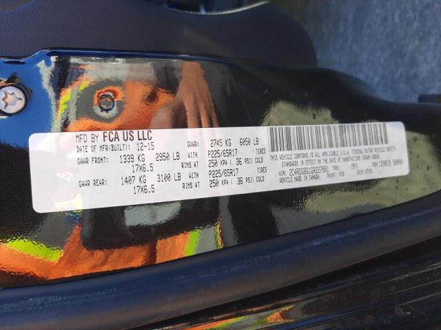Photo 10 from auction – 2016 DODGE GRAND CARA with VIN 2C4RDGBG1GR227891
