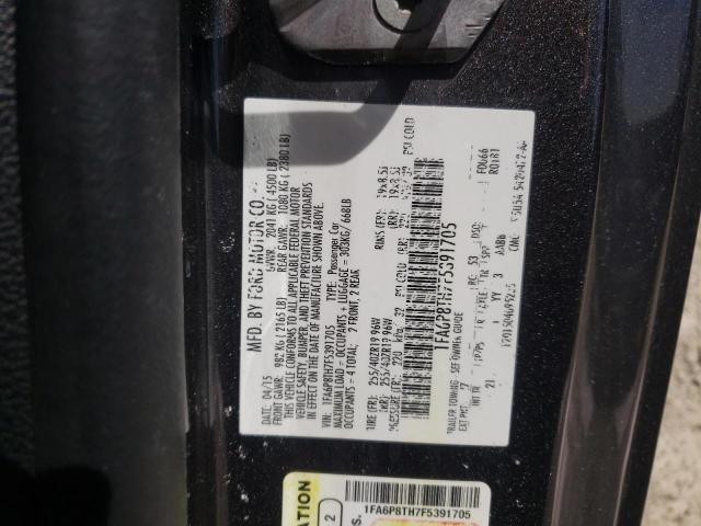 Photo 10 from auction – 2015 FORD MUSTANG with VIN 1FA6P8TH7F5391705