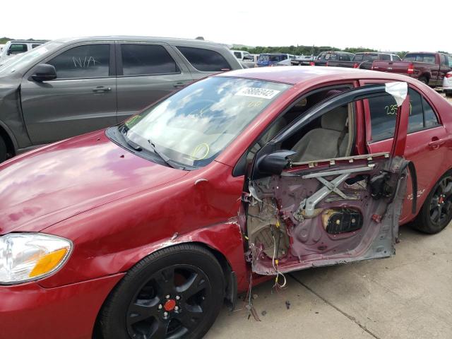 Photo 9 from auction – 2003 TOYOTA COROLLA CE with VIN 1NXBR32EX3Z017390