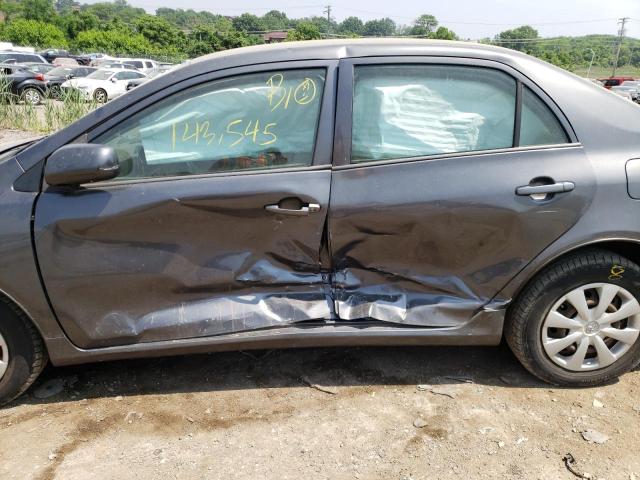 Photo 9 from auction – 2009 TOYOTA COROLLA BA with VIN JTDBL40E399040004