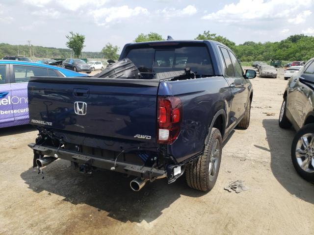 Photo 4 from auction – 2022 HONDA RIDGELINE with VIN 5FPYK3F78NB010228