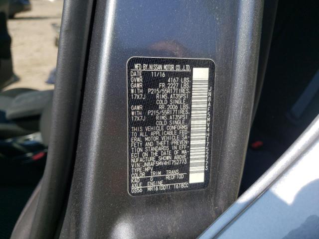 Photo 10 from auction – 2017 NISSAN JUKE S with VIN JN8AF5MV4HT752773