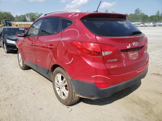 Photo 3 from auction – 2011 HYUNDAI TUCSON GLS with VIN KM8JUCACXBU212477