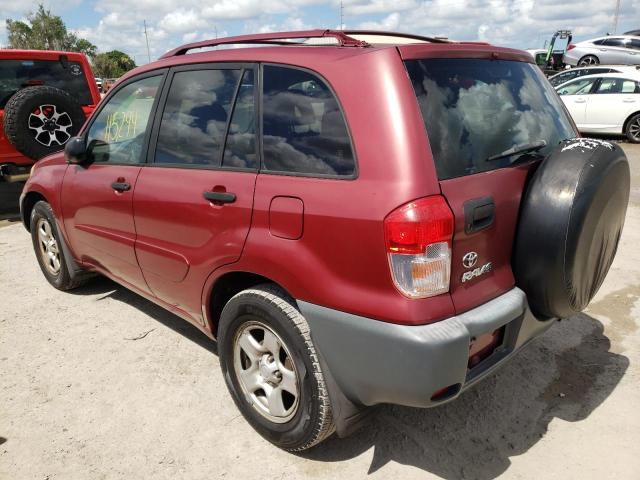 Photo 3 from auction – 2001 TOYOTA RAV4 with VIN JTEGH20V510007621