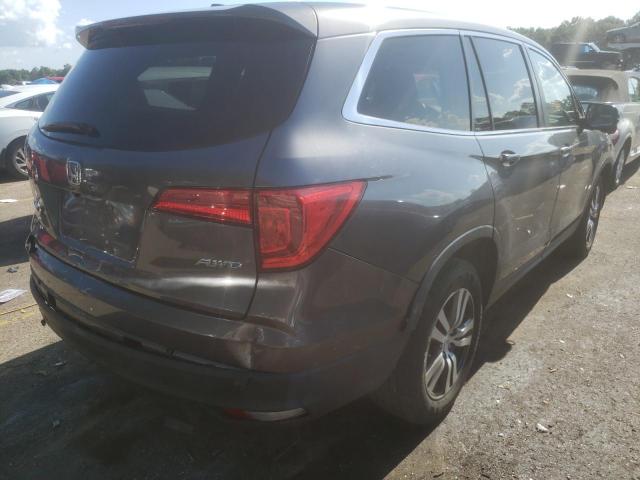 Photo 4 from auction – 2017 HONDA PILOT EXL with VIN 5FNYF6H58HB021681
