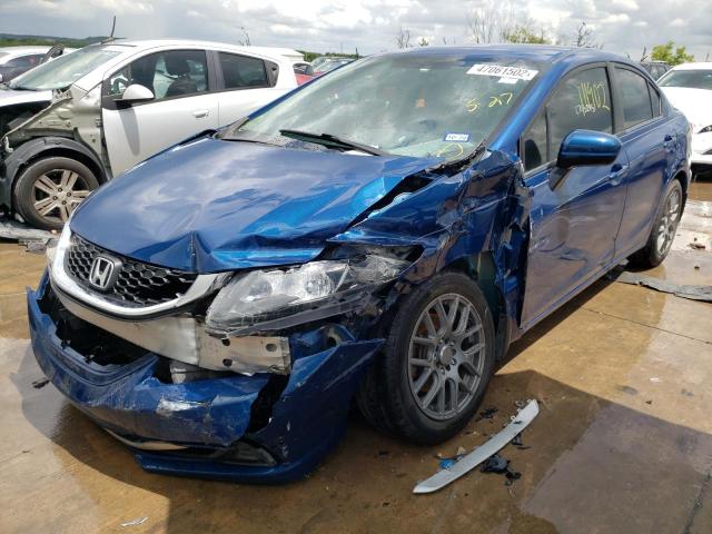 Photo 2 from auction – 2015 HONDA CIVIC LX with VIN 19XFB2F57FE009118