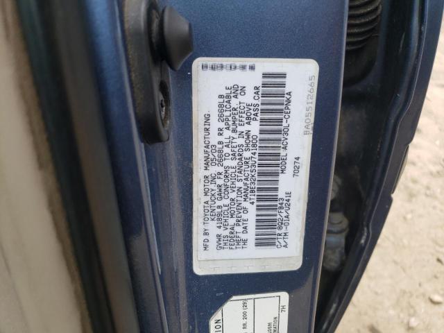 Photo 10 from auction – 2003 TOYOTA CAMRY LE with VIN 4T1BE32K53U741800