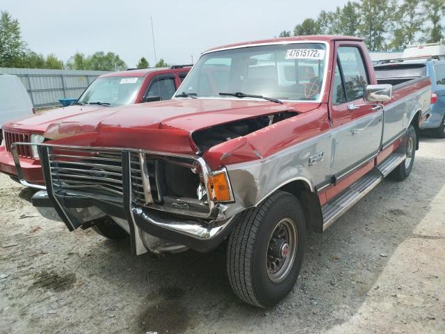 Photo 2 from auction – 1990 FORD F250 with VIN 2FTHF26G1LCB18797