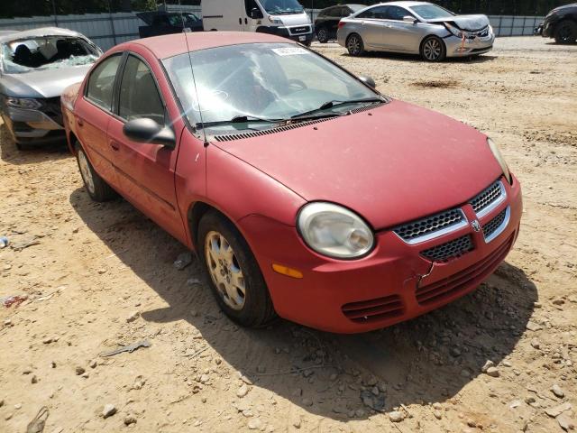 DODGE NEON SXT 2005 with VIN 1B3ES56C15D288630 - Photo from auction