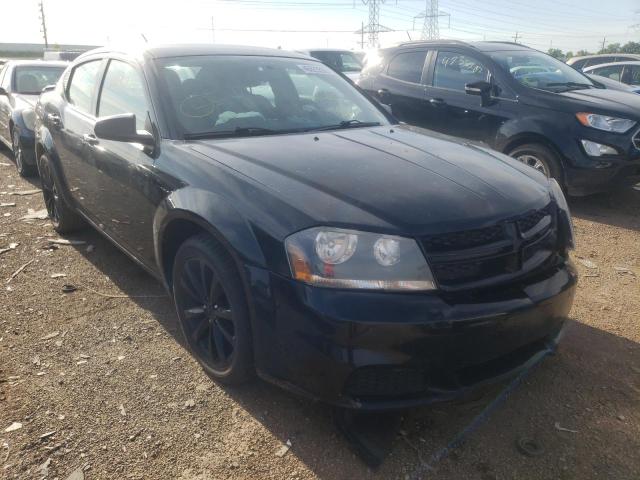 DODGE AVENGER SE 2014 with VIN 1C3CDZAB1EN188970 - Photo from auction