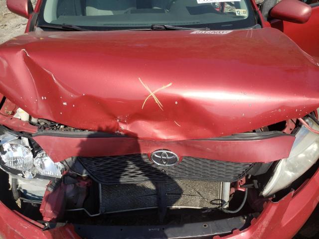 Photo 7 from auction – 2009 TOYOTA COROLLA BA with VIN 2T1BU40E79C145328