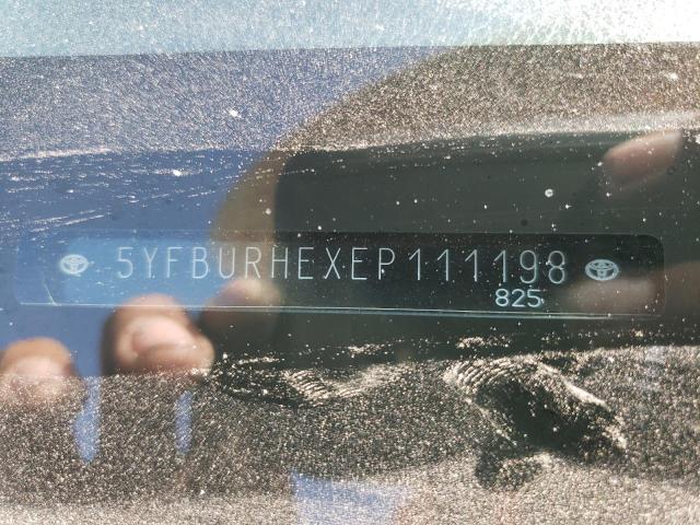 Foto 10 de la subasta – 2014 TOYOTA COROLLA L con VIN 5YFBURHEXEP111198