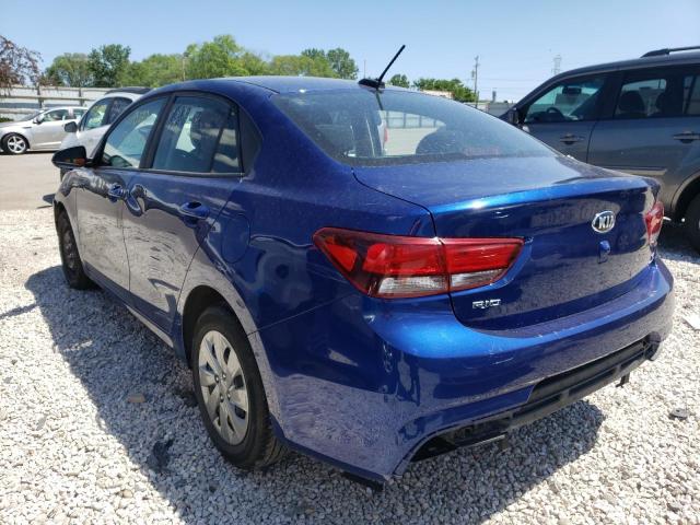 Photo 3 from auction – 2020 KIA RIO LX with VIN 3KPA24AD2LE302232