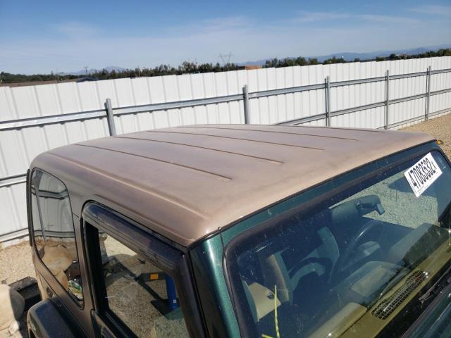 Photo 9 from auction – 2001 JEEP WRANGLER / with VIN 1J4FA59S01P355519