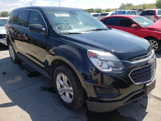 Photo 1 from auction – 2016 CHEVROLET EQUINOX LS with VIN 2GNALBEK1G1142476