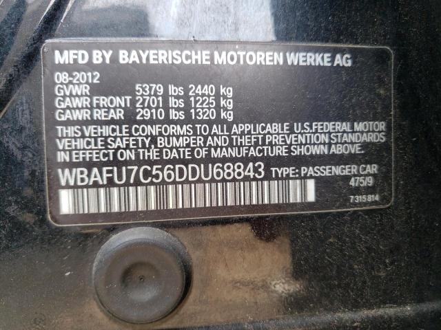 Photo 10 from auction – 2013 BMW 535 XI with VIN WBAFU7C56DDU68843