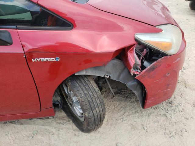 Photo 9 from auction – 2010 TOYOTA PRIUS with VIN JTDKN3DU6A0168638