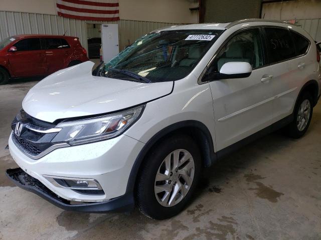 Photo 2 from auction – 2015 HONDA CR-V EXL with VIN 5J6RM4H77FL001457