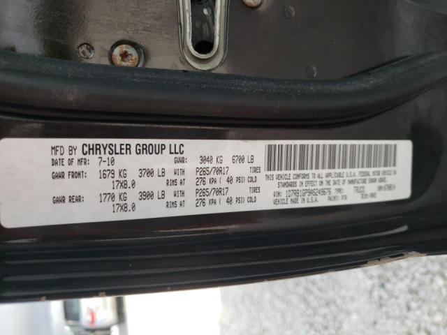 Photo 10 from auction – 2010 DODGE RAM 1500 with VIN 1D7RB1GP9AS249676
