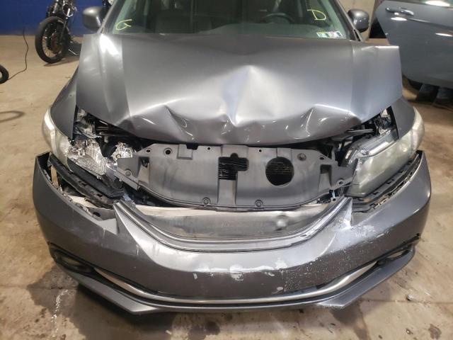 Photo 9 from auction – 2013 HONDA CIVIC EXL with VIN 19XFB2F91DE258126