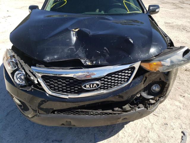 Photo 7 from auction – 2013 KIA SORENTO LX with VIN 5XYKT3A67DG374819