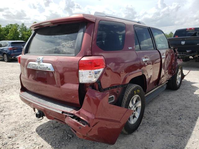 Photo 4 from auction – 2012 TOYOTA 4RUNNER SR with VIN JTEZU5JR4C5036394