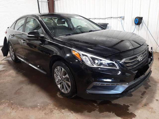 HYUNDAI SONATA SPO 2016 with VIN 5NPE34AF8GH366034 - Photo from auction