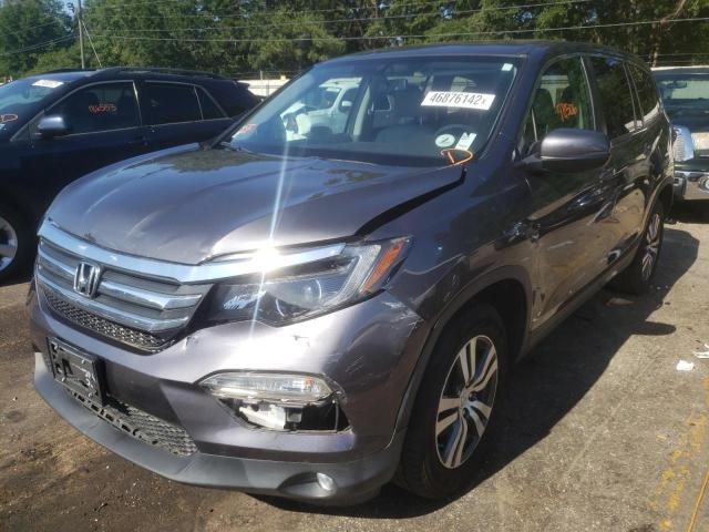 Photo 2 from auction – 2017 HONDA PILOT EXL with VIN 5FNYF6H58HB021681