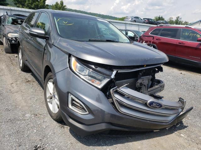 FORD EDGE SEL 2017 with VIN 2FMPK4J83HBC53131 - Photo from auction