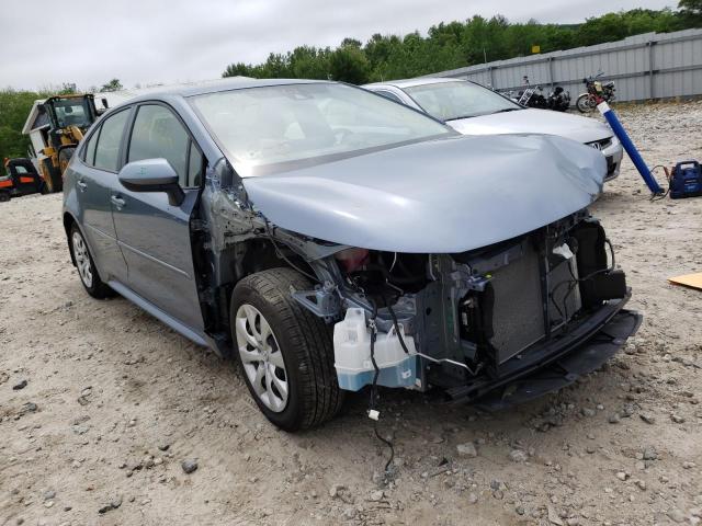 TOYOTA COROLLA LE 2022 with VIN JTDEPMAE5NJ203955 - Photo from auction