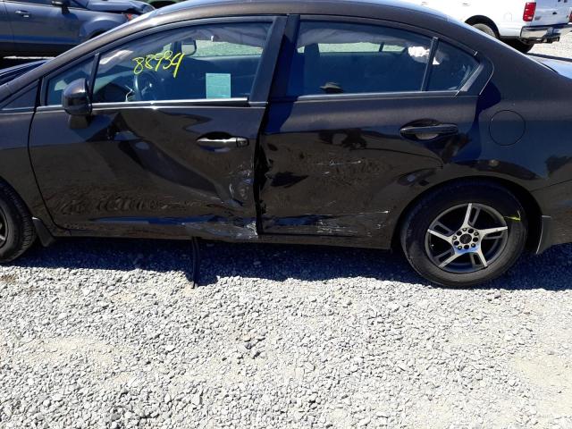 Photo 9 from auction – 2013 HONDA CIVIC LX with VIN 19XFB2F55DE214157