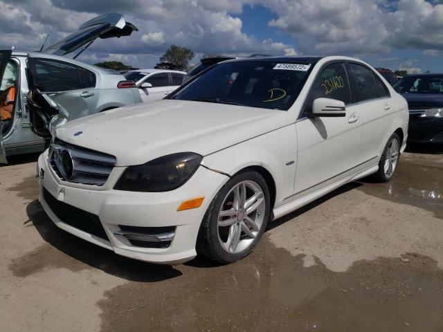 Photo 2 from auction – 2012 MERCEDES-BENZ C 250 with VIN WDDGF4HB0CA654575