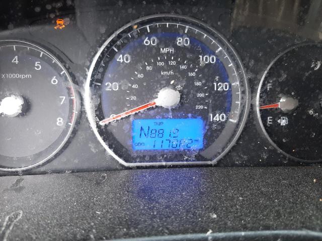 Photo 8 from auction – 2010 HYUNDAI SANTA FE G with VIN 5NMSG3AB5AH359108