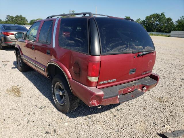 Photo 3 from auction – 2000 CHEVROLET BLAZER with VIN 1GNCS13WXY2149245