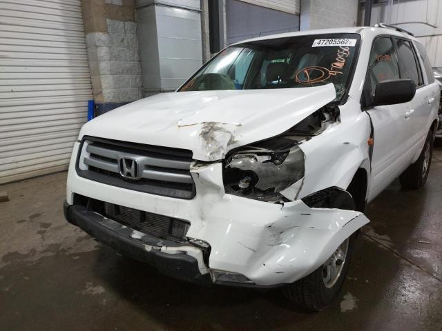 Photo 9 from auction – 2006 HONDA PILOT EX with VIN 5FNYF18596B017624