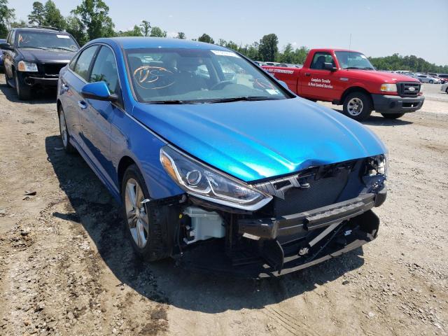 HYUNDAI SONATA LIM 2019 with VIN 5NPE34AF0KH748261 - Photo from auction