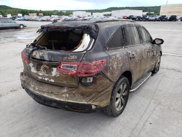 Photo 4 from auction – 2014 ACURA MDX ADVANC with VIN 5FRYD4H84EB002091