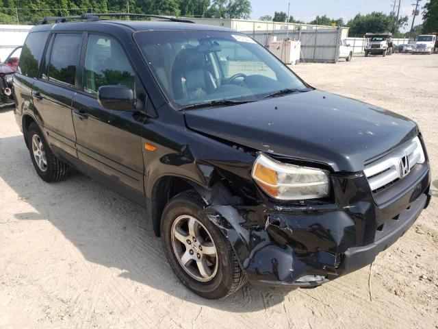 HONDA PILOT EXL 2007 with VIN 5FNYF28747B018110 - Photo from auction