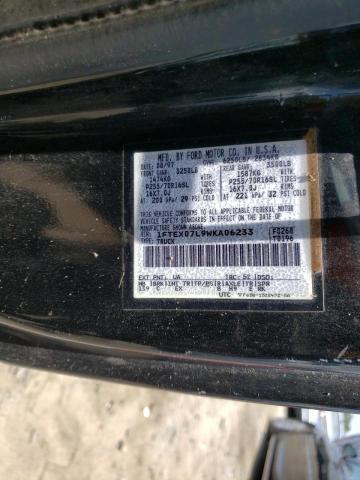 Photo 10 from auction – 1998 FORD F150 with VIN 1FTEX07L9WKA06233