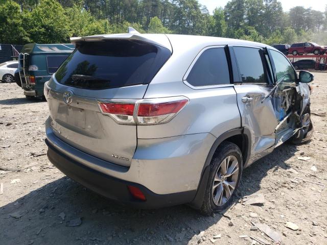 Photo 4 from auction – 2014 TOYOTA HIGHLANDER with VIN 5TDBKRFH4ES016744