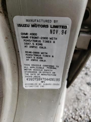 Photo 10 from auction – 1995 HONDA PASSPORT E with VIN 4S6CY58V7S4406195