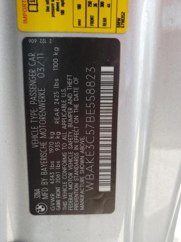 Photo 10 from auction – 2011 BMW 328 I with VIN WBAKE3C57BE558823